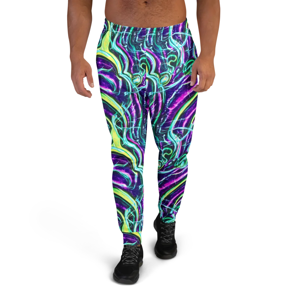 Quesnel's Vortex on Men's Joggers — Front