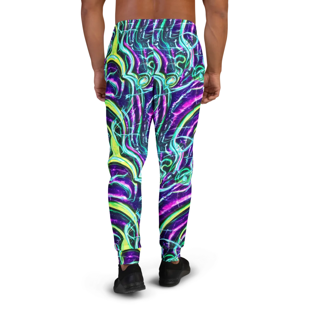 Quesnel's Vortex on Men's Joggers — Back