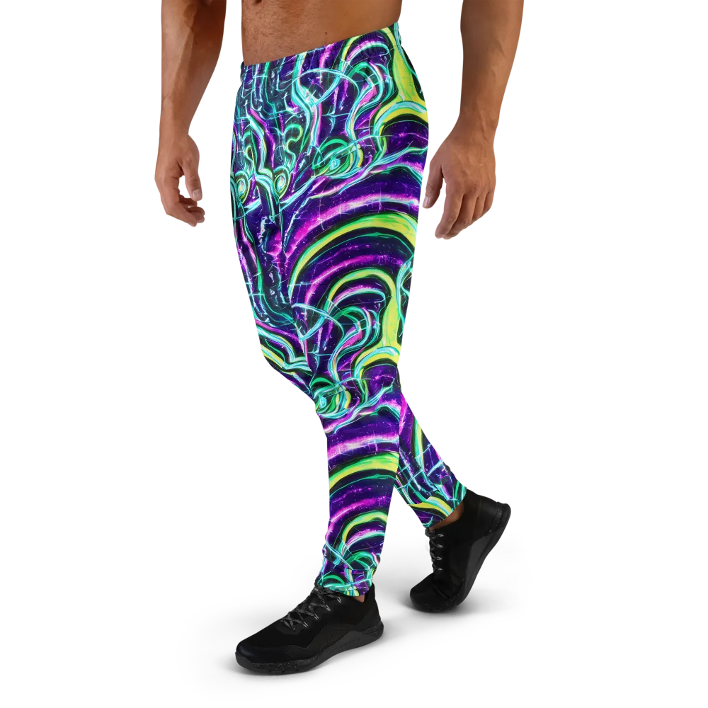 Quesnel's Vortex on Men's Joggers — Left