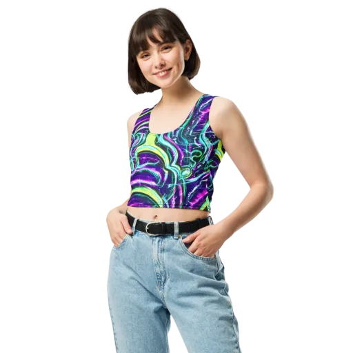Quesnel's Vortex on a Crop Top