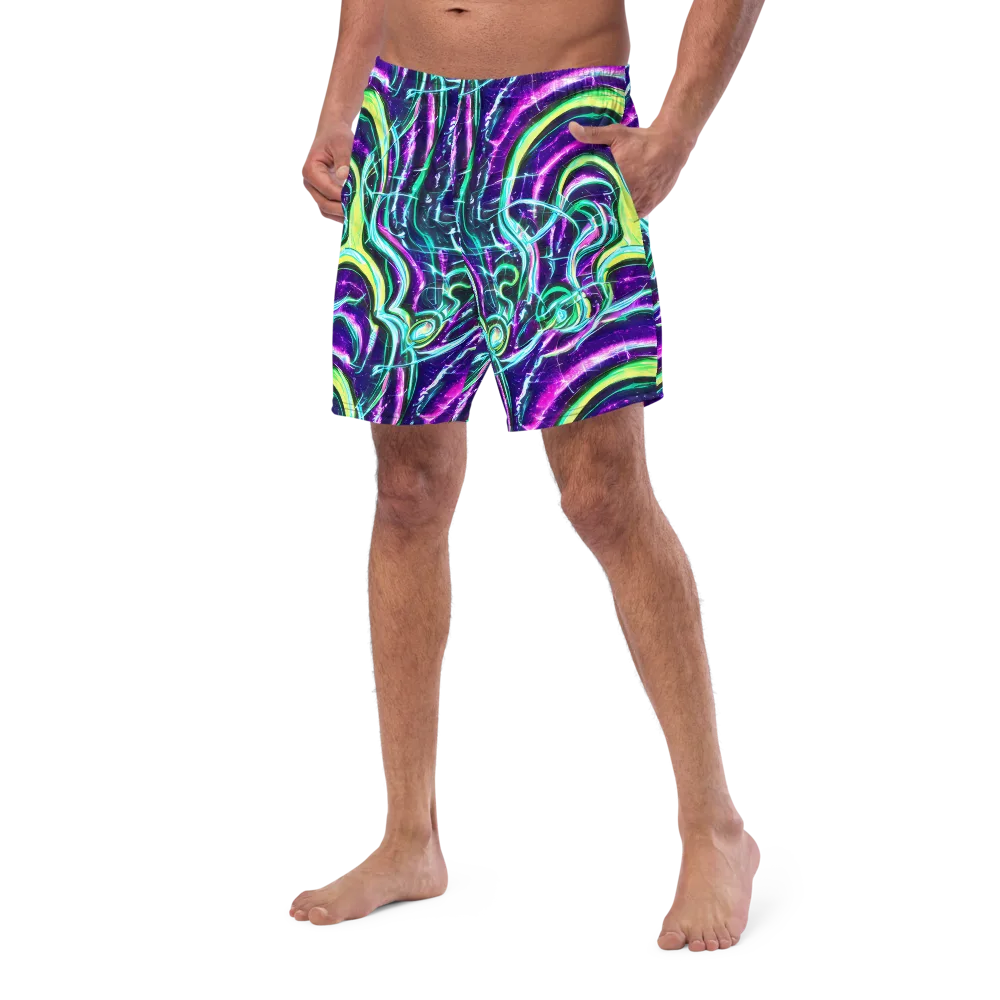 Quesnel's Vortex on Swim Trunks — Left Front