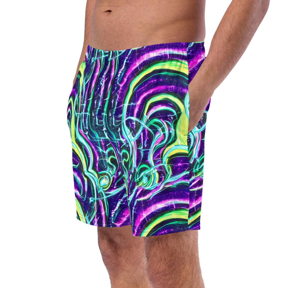 Quesnel's Vortex on Swim Trunks — Left Front