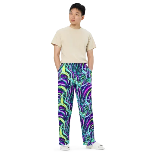 Quesnel's Vortex on a Wide-Leg Pants