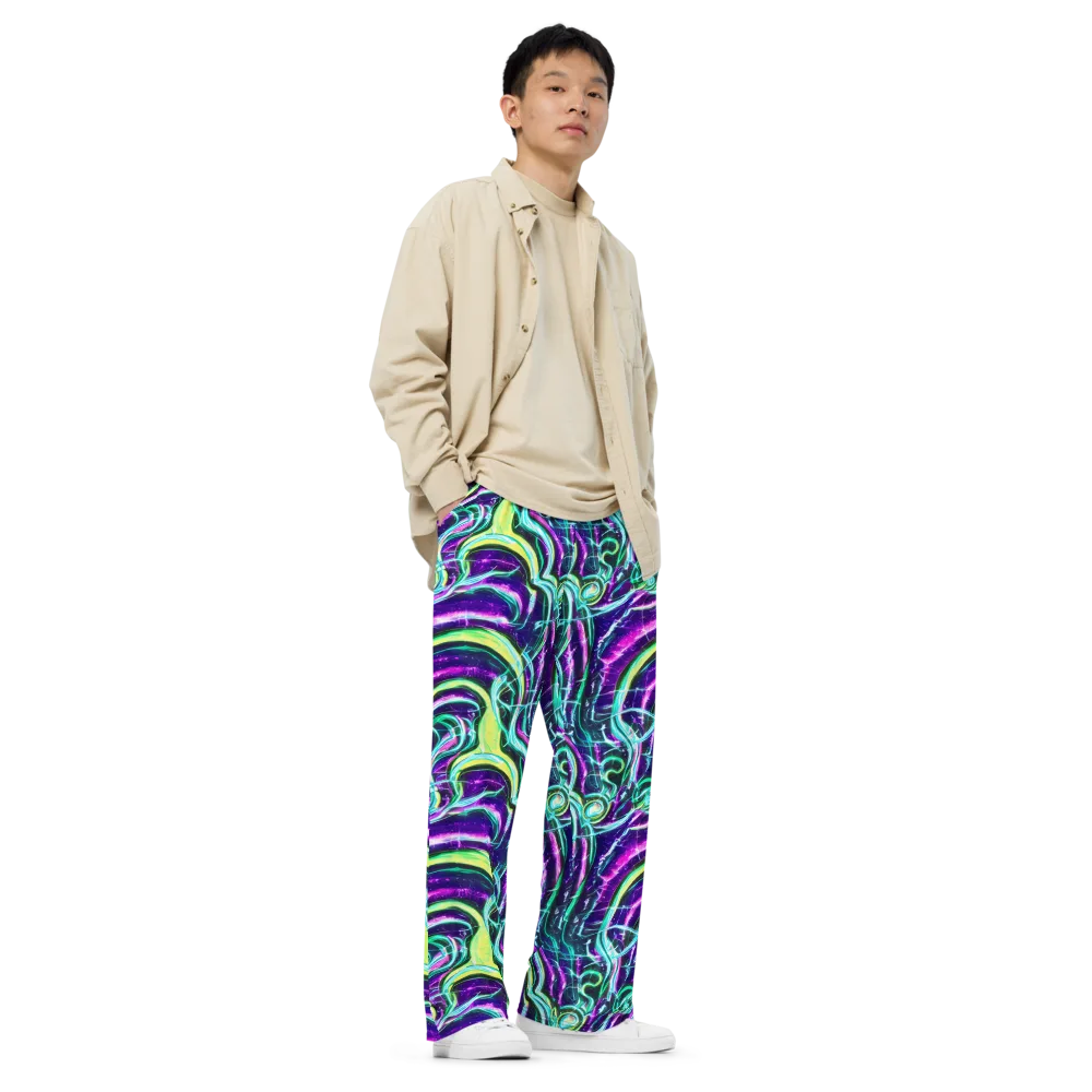 Quesnel's Vortex on Wide-Leg Pants — Right Front