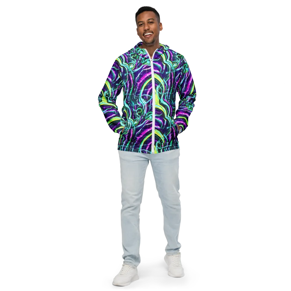 Quesnel's Vortex on Men's Windbreaker — Front