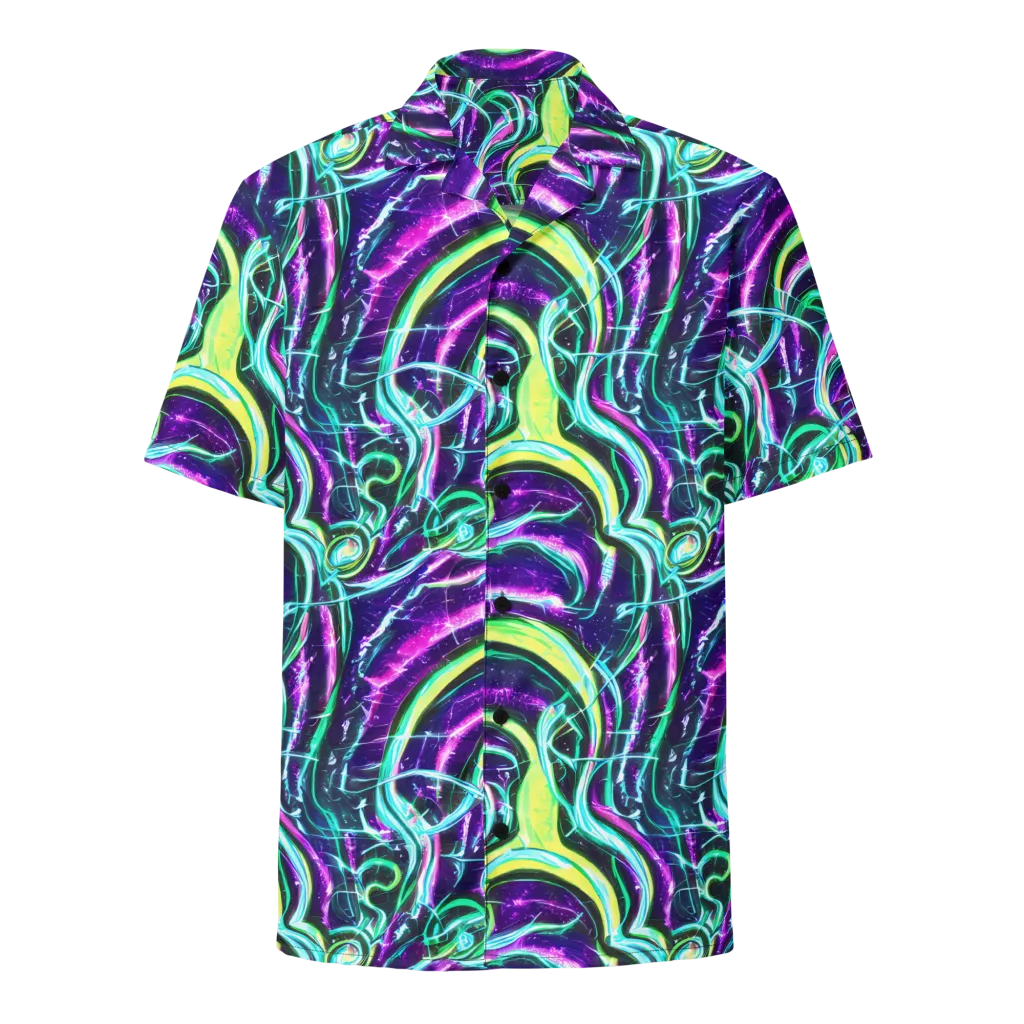 Quesnel's Vortex on Button Shirt — Front