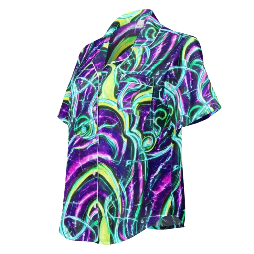 Quesnel's Vortex on a Women's Short Sleeve Pajama Top