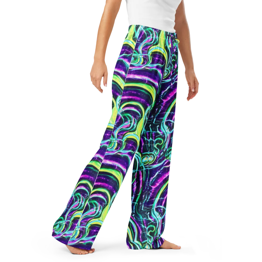Quesnel's Vortex on Women's Pajama Pants — Right Front