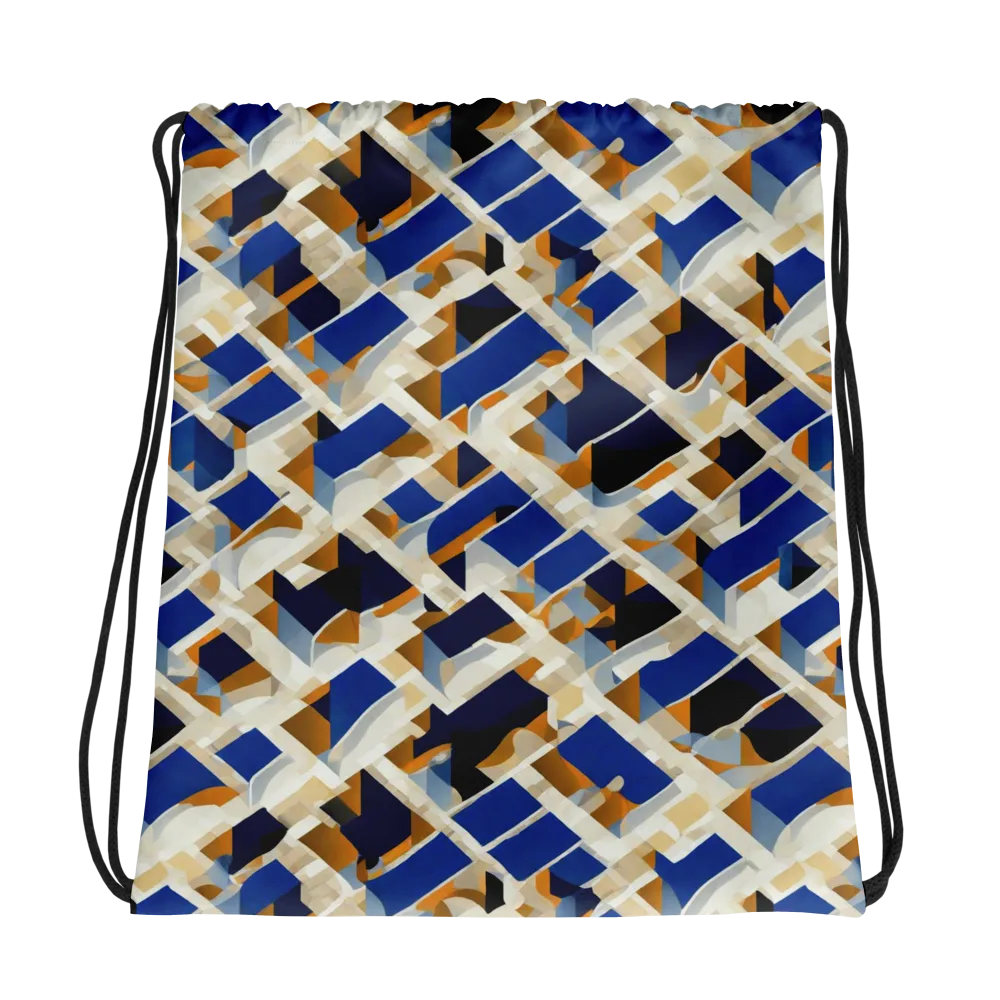 Cobalt Crosscurrent on Drawstring Bag — Photo
