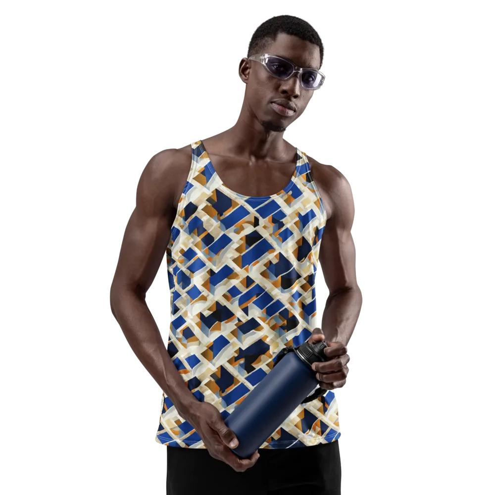 Cobalt Crosscurrent on Men's Tank Top — Front