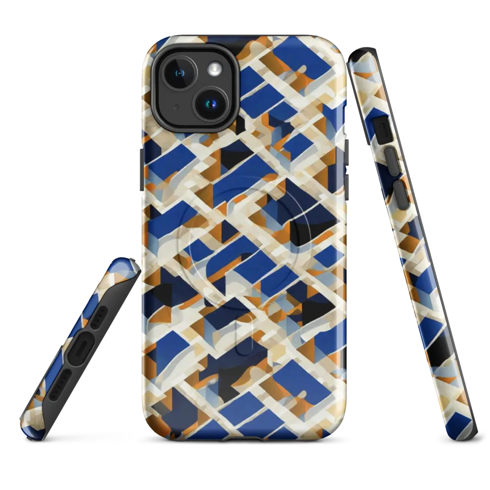 Cobalt Crosscurrent on MagSafe Tough Case for iPhone® — Front