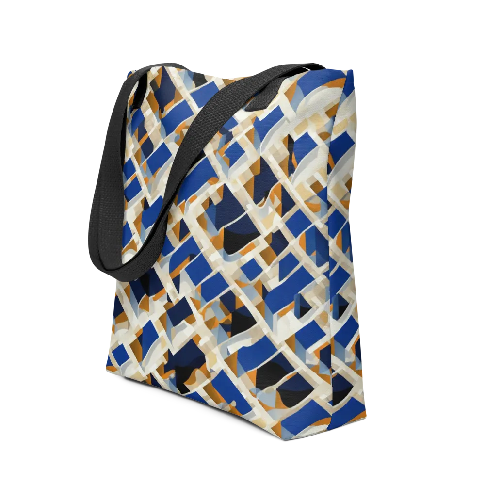 Cobalt Crosscurrent on Tote Bag — Front