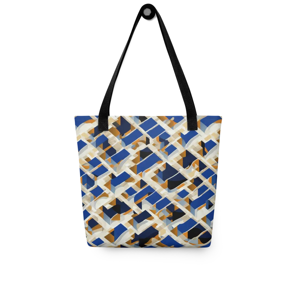 Cobalt Crosscurrent on Tote Bag — Front