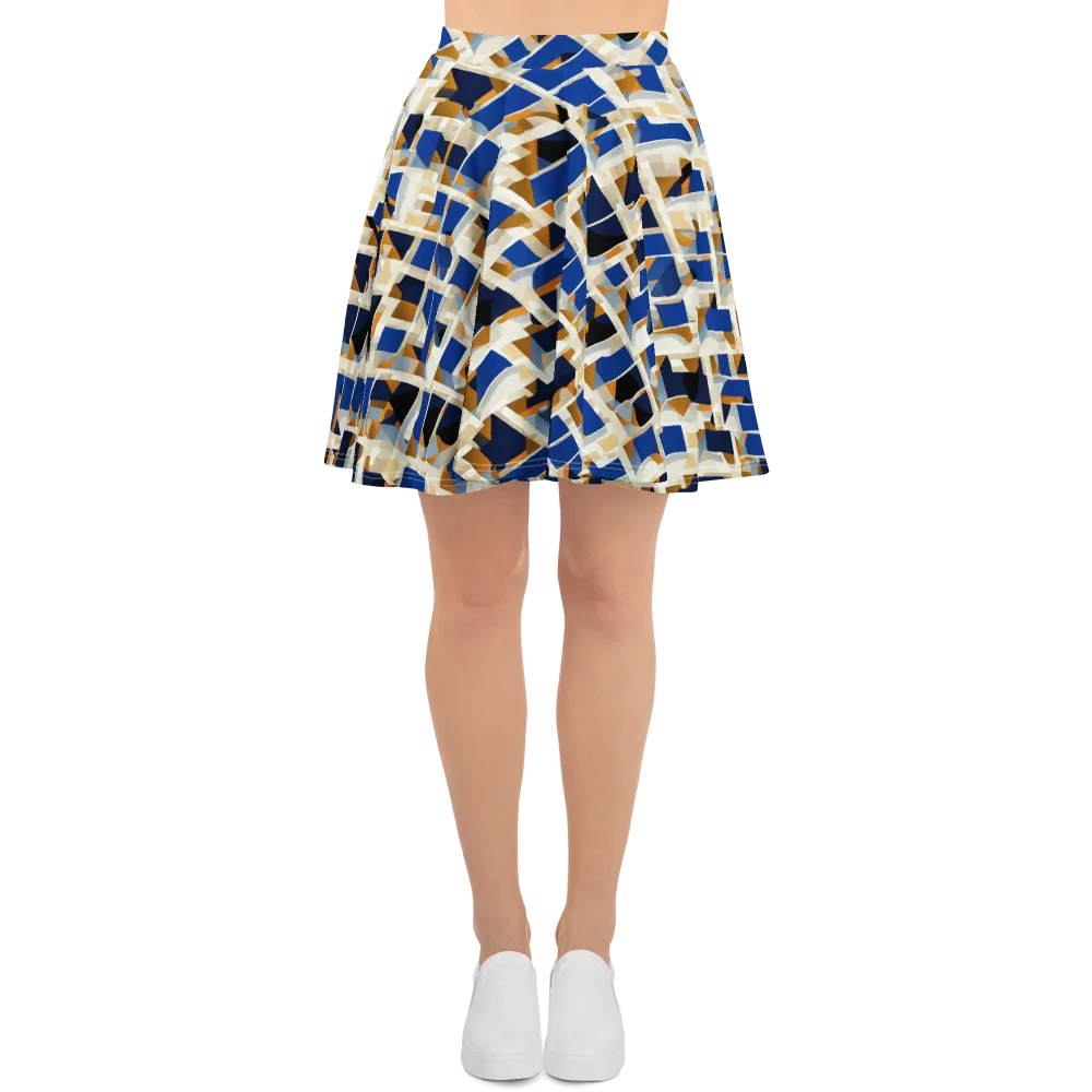 Cobalt Crosscurrent on Skater Skirt — Front
