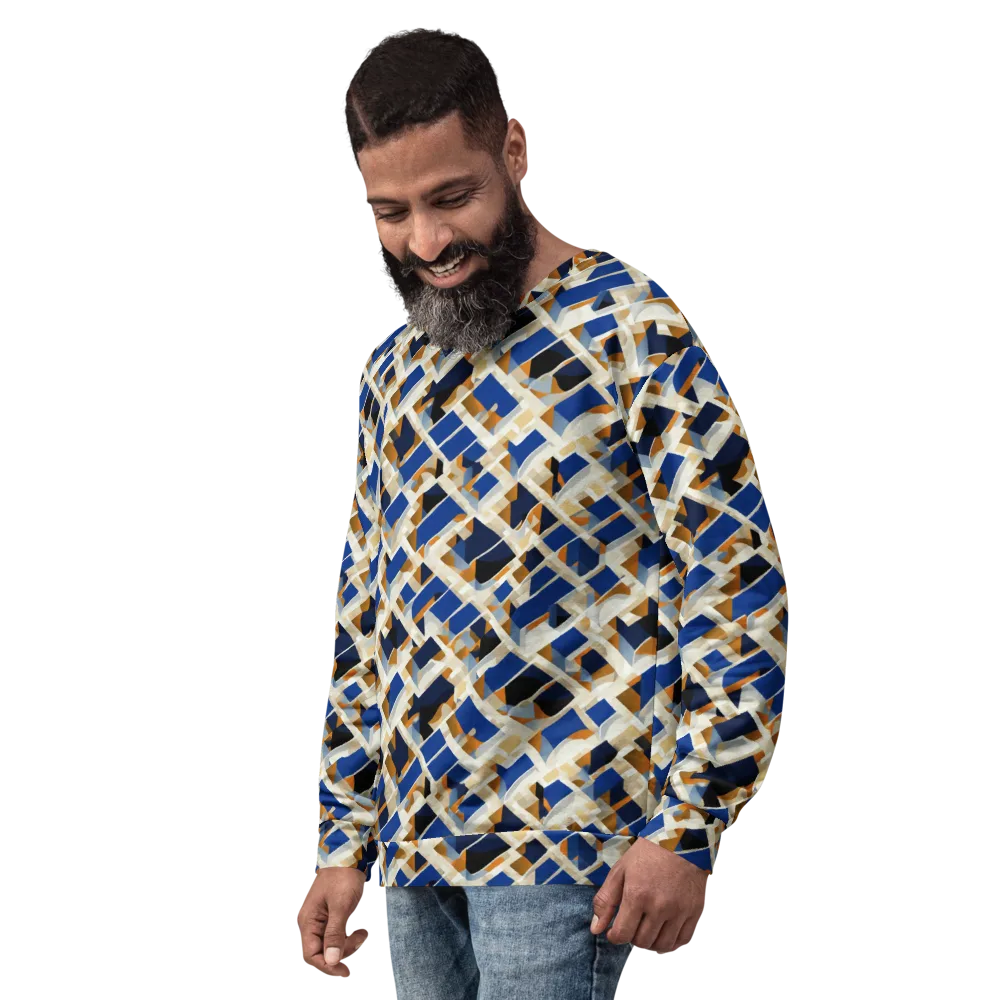 Cobalt Crosscurrent on Sweatshirt — Left Front