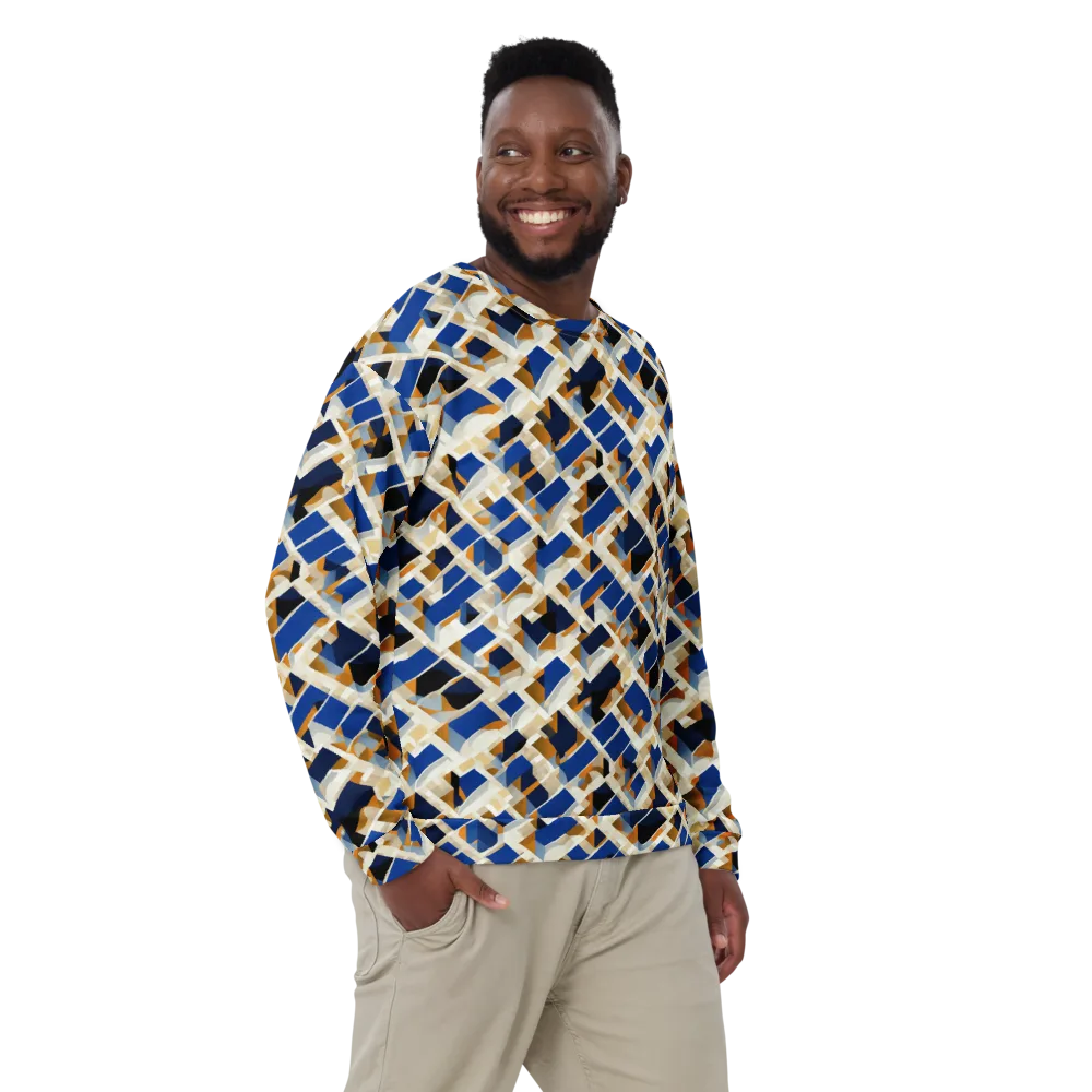 Cobalt Crosscurrent on Sweatshirt — Front