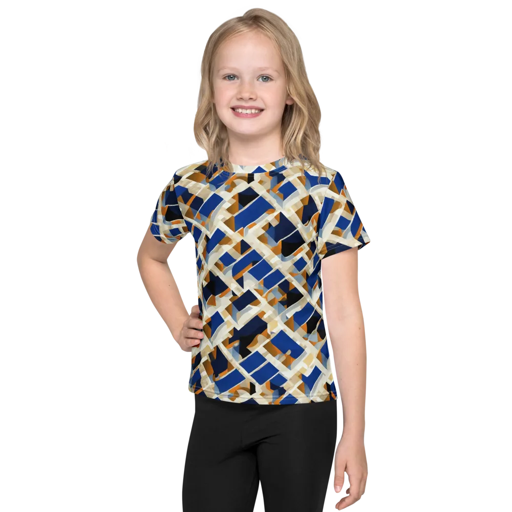 Cobalt Crosscurrent on Kids Crew Neck T-Shirt — Front