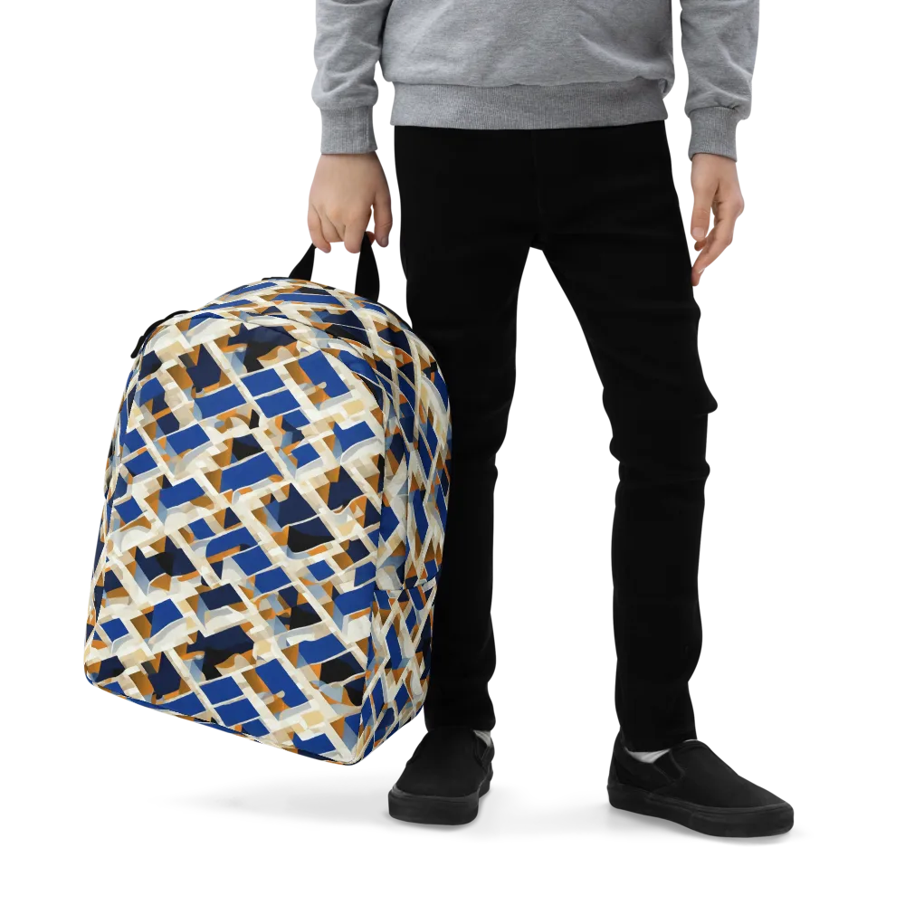 Cobalt Crosscurrent on Minimalist Backpack — Zoomed-in