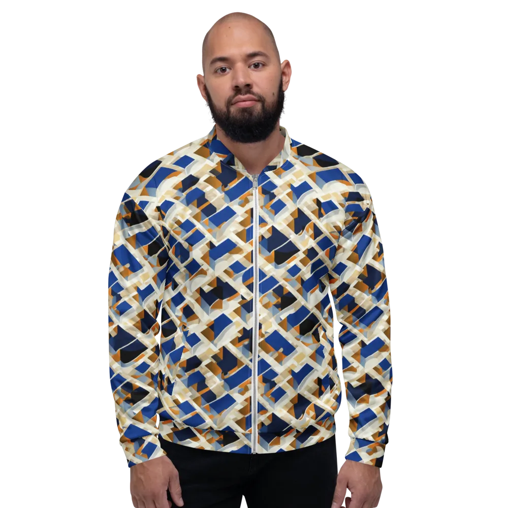 Cobalt Crosscurrent on Bomber Jacket — Front