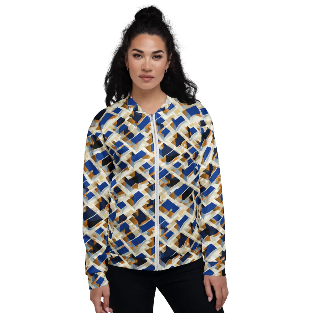 Cobalt Crosscurrent on Bomber Jacket — Front