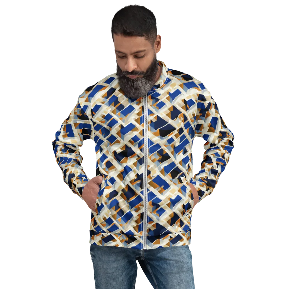 Cobalt Crosscurrent on Bomber Jacket — Front