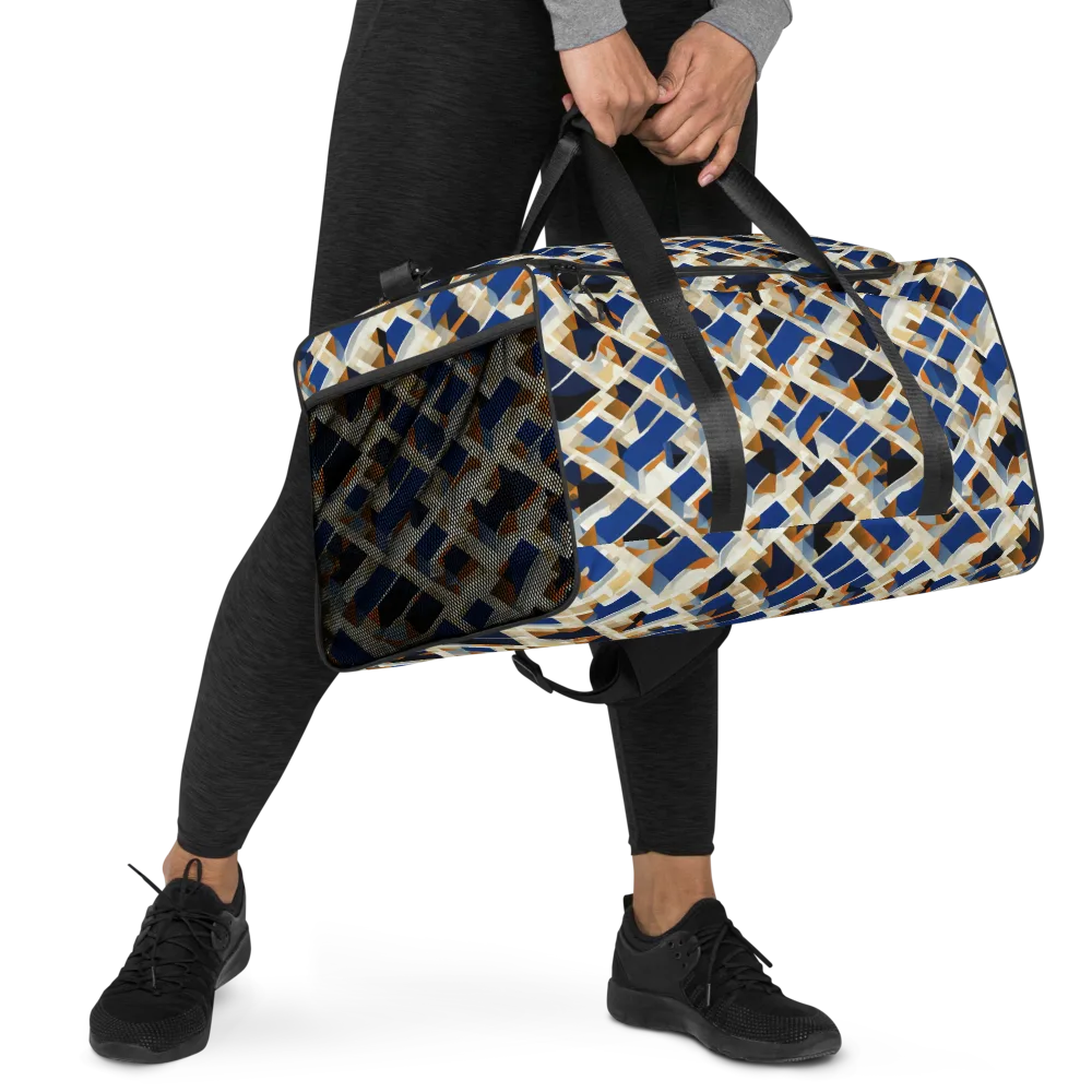 Cobalt Crosscurrent on Duffle Bag — Right Front