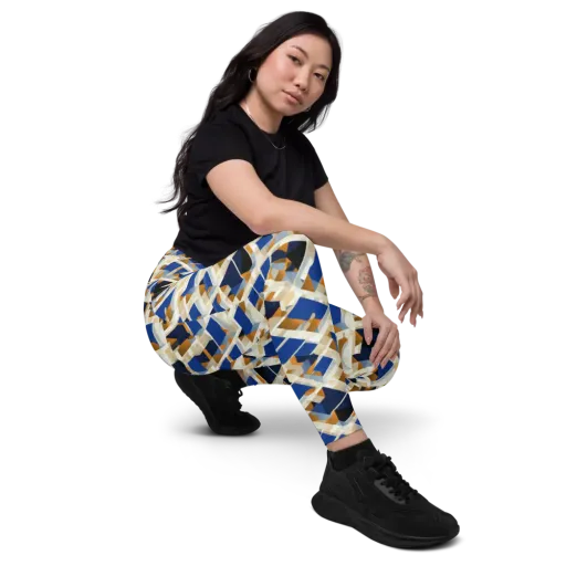 Cobalt Crosscurrent on a Leggings with Pockets