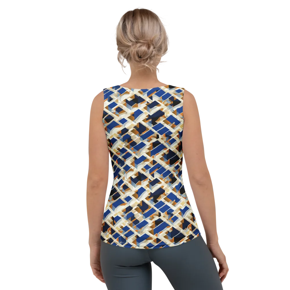 Cobalt Crosscurrent on Women's Tank Top — Back