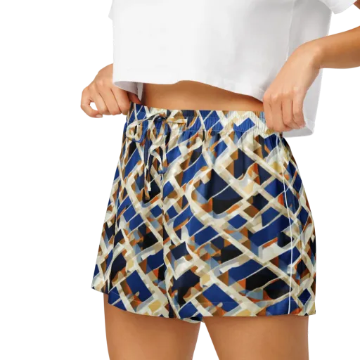 Cobalt Crosscurrent on a Women's Pajama Shorts