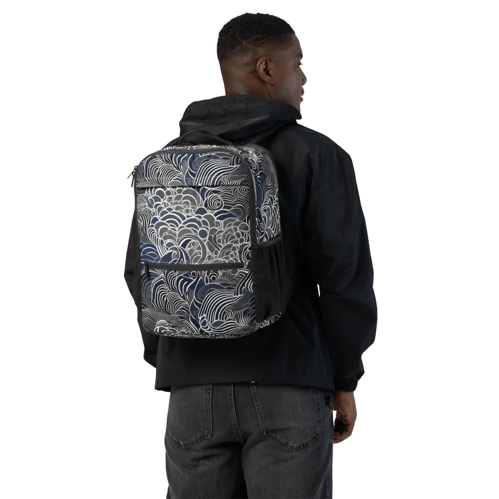 Inkwater Current on Utility Backpack — Back
