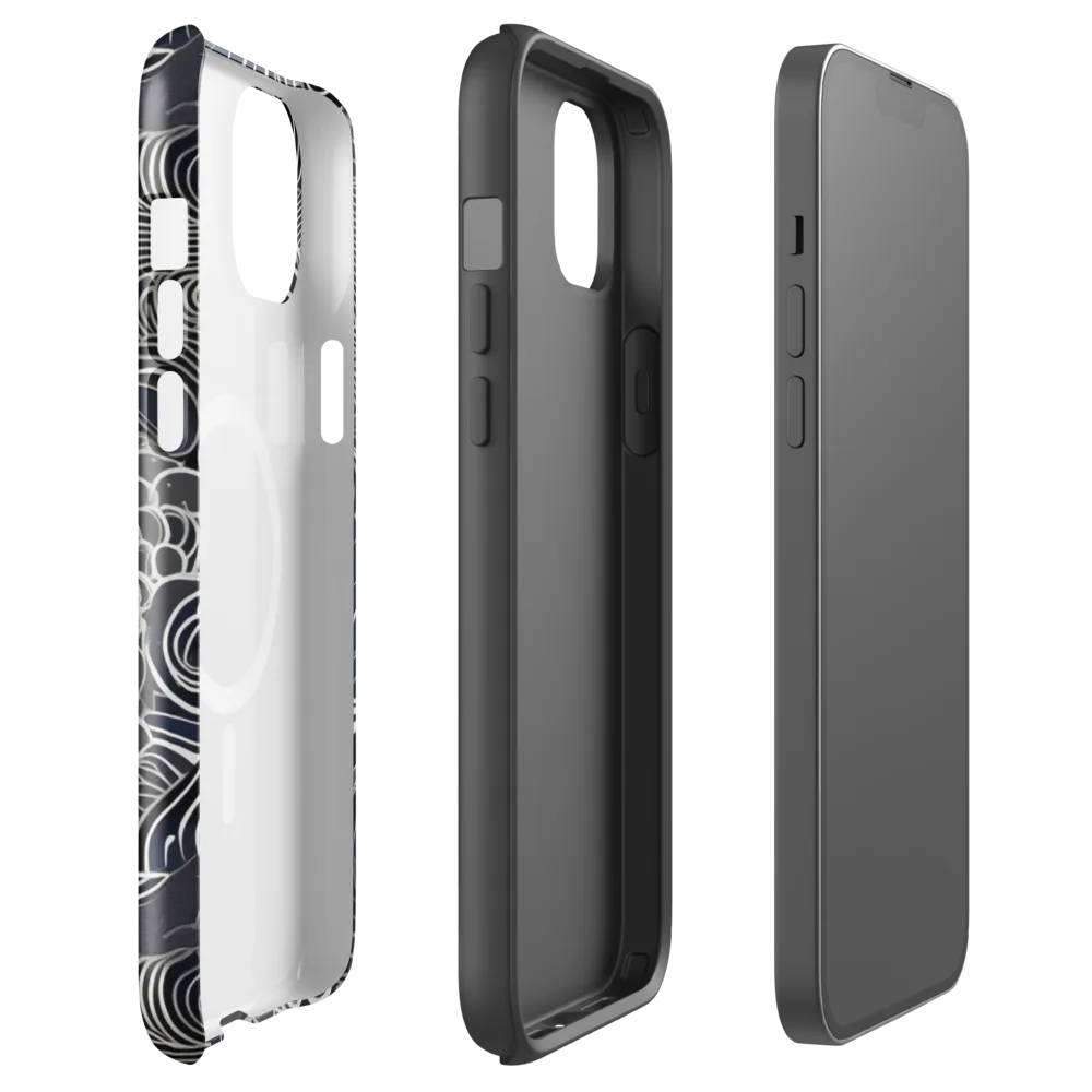 Inkwater Current on MagSafe Tough Case for iPhone® — Front