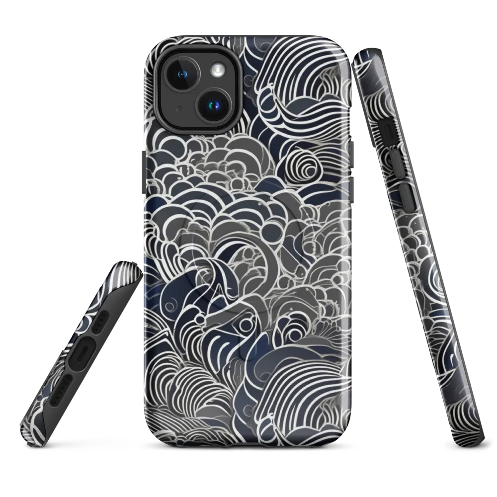 Inkwater Current on MagSafe Tough Case for iPhone® — Front