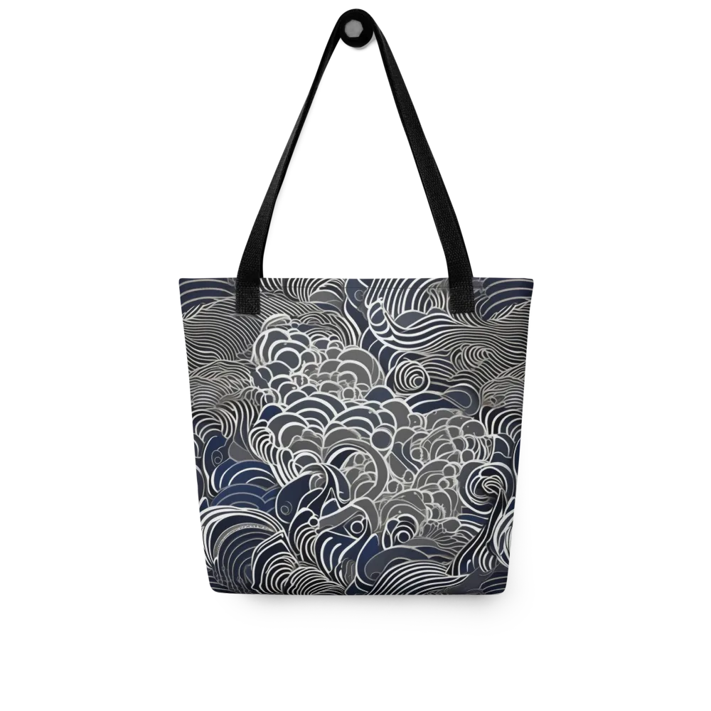Inkwater Current on Tote Bag — Front