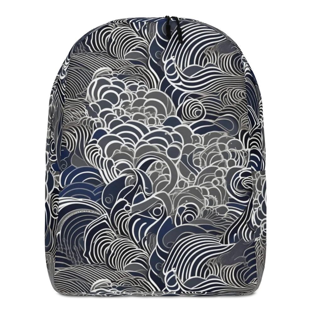 Inkwater Current on Minimalist Backpack — Front
