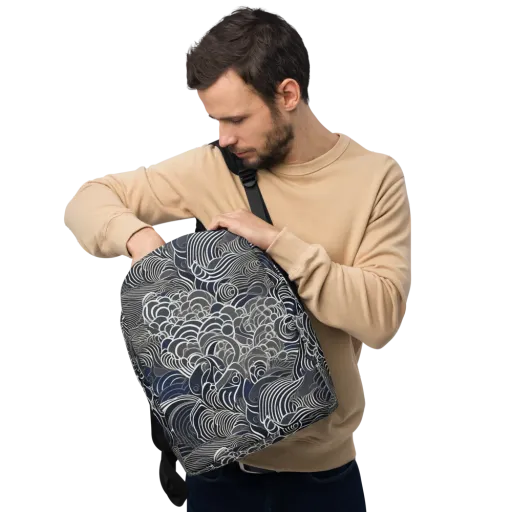 Inkwater Current on a Minimalist Backpack