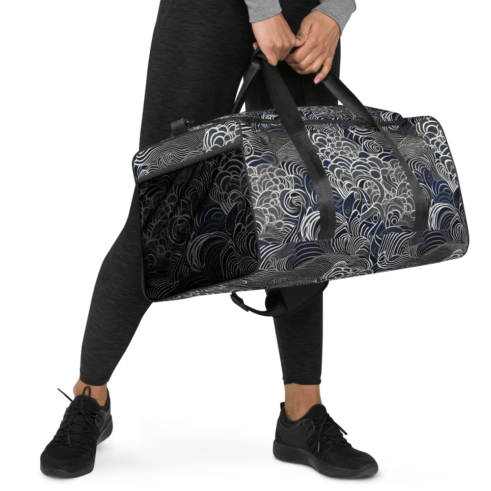 Inkwater Current on Duffle Bag — Right Front