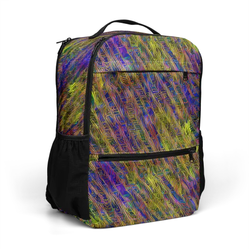 Cobalt Maze on a Utility Backpack