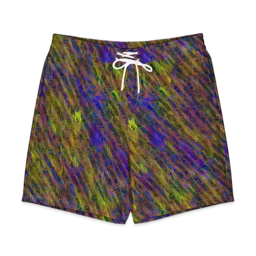 Cobalt Maze on a Men's Board Shorts