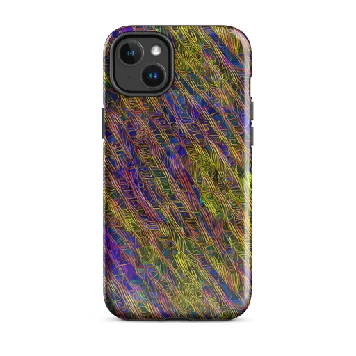 Cobalt Maze on a MagSafe Tough Case for iPhone®