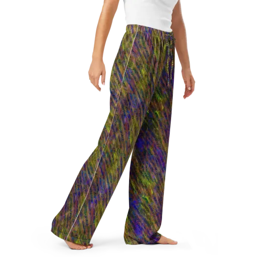 Cobalt Maze on a Women's Pajama Pants