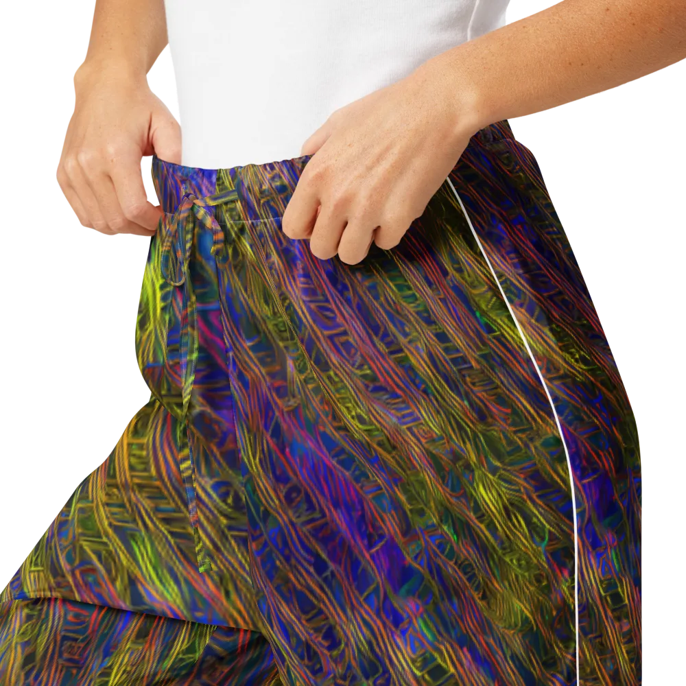 Cobalt Maze on Women's Pajama Pants — Product details