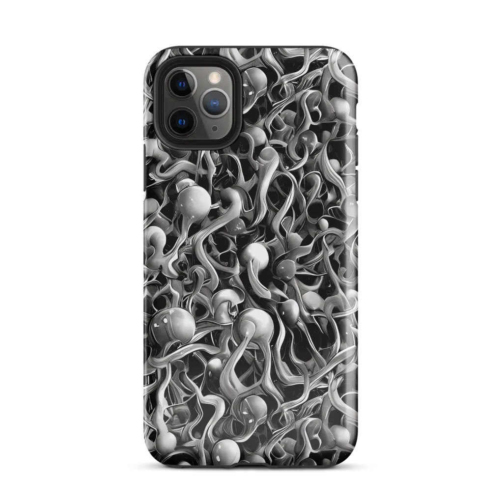 Fluid Monochrome on Tough Case for iPhone® — Front