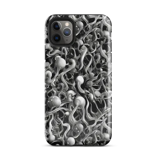 Fluid Monochrome on a Tough Case for iPhone®
