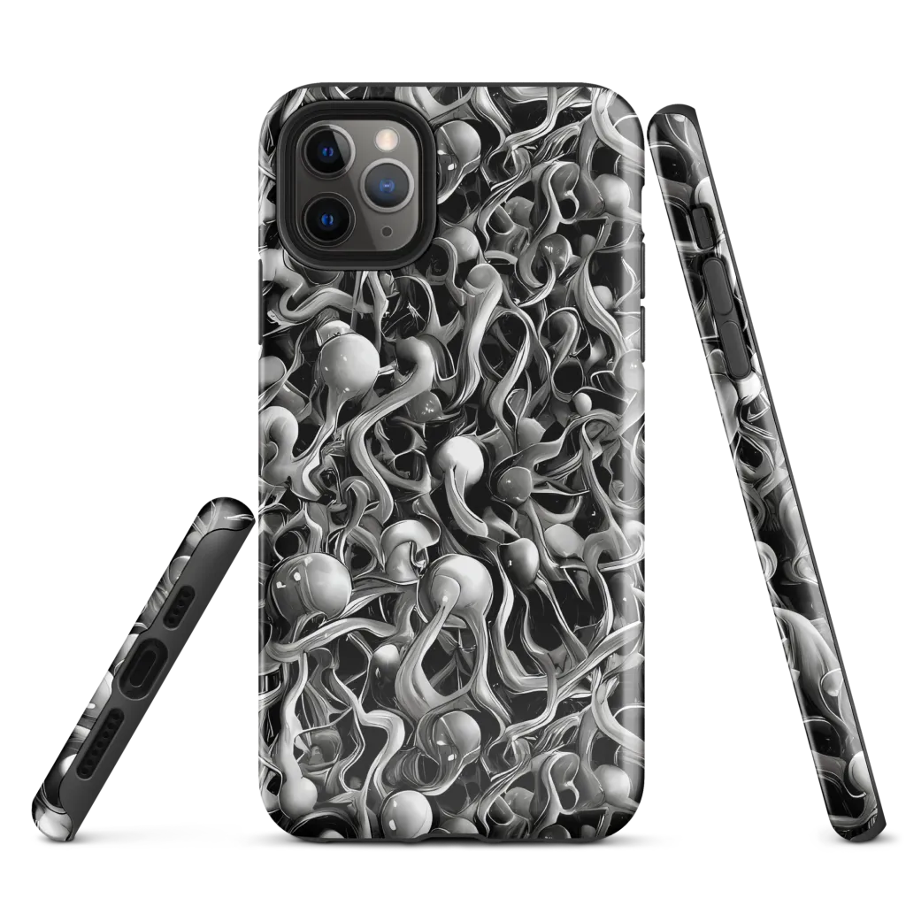 Fluid Monochrome on Tough Case for iPhone® — Front