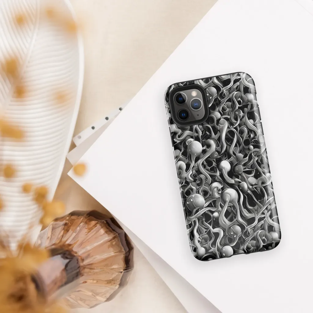 Fluid Monochrome on Tough Case for iPhone® — Front