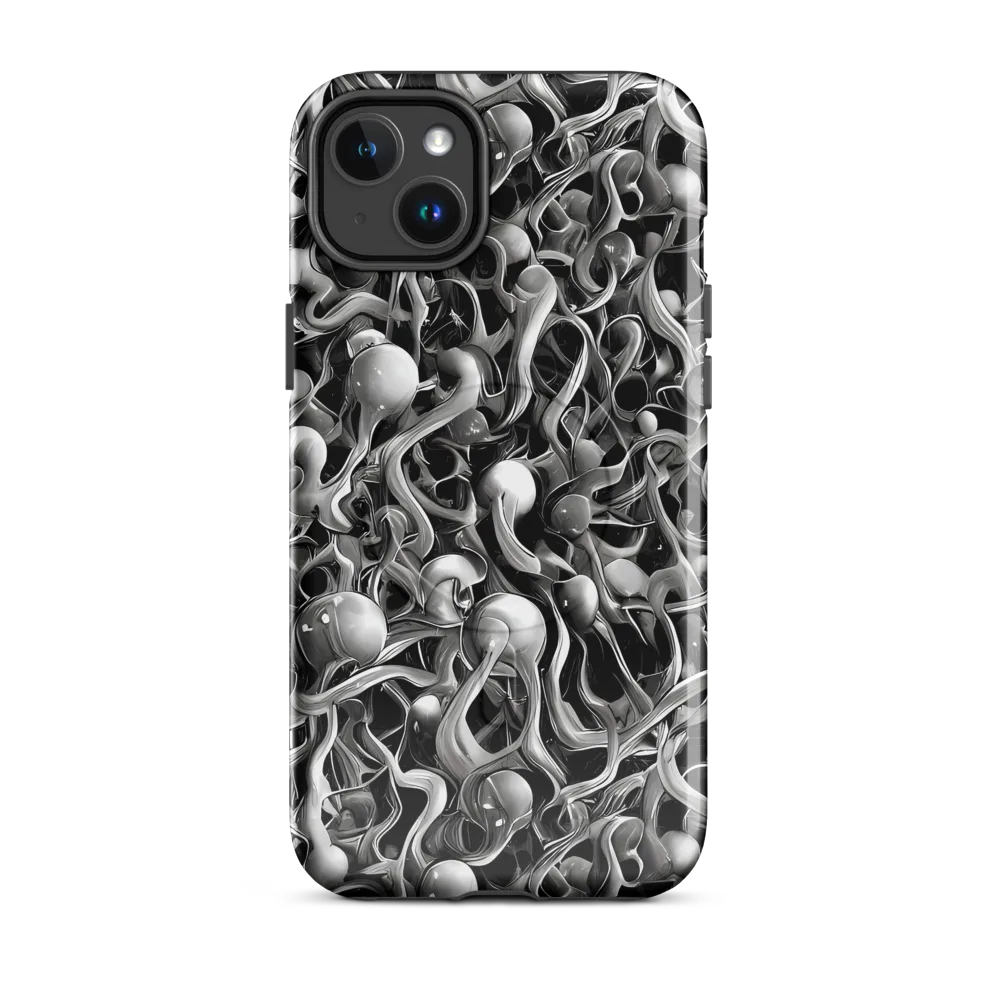 Fluid Monochrome on MagSafe Tough Case for iPhone® — Front