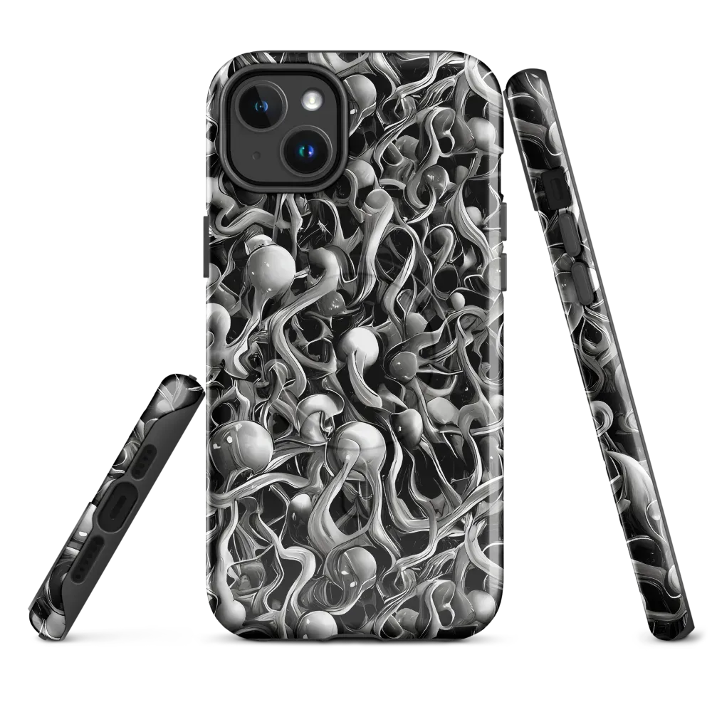 Fluid Monochrome on MagSafe Tough Case for iPhone® — Front