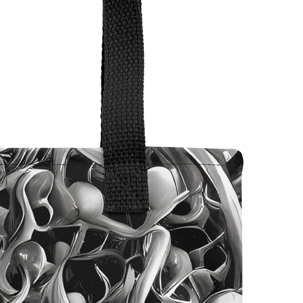 Fluid Monochrome on Tote Bag — Product details