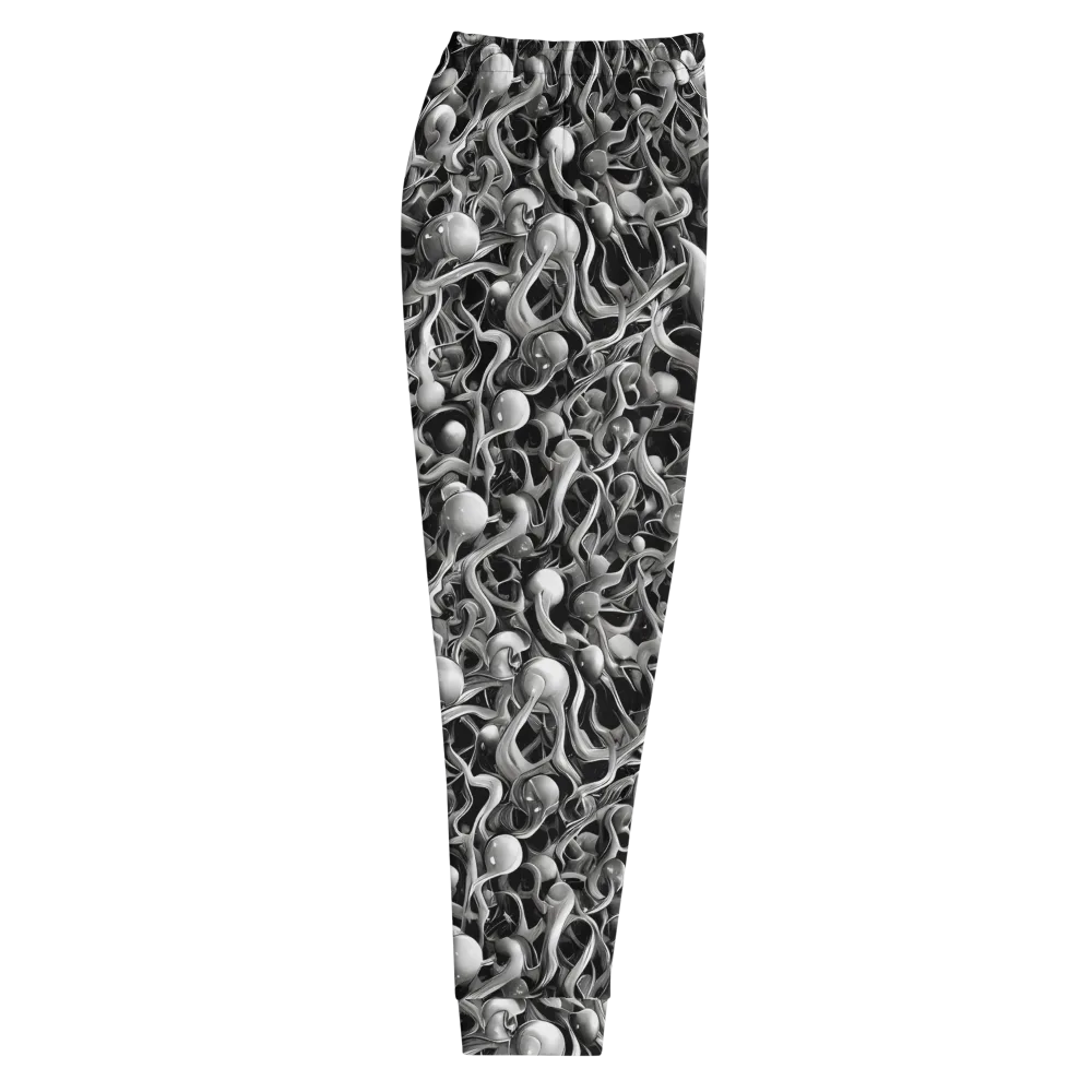 Fluid Monochrome on Men's Joggers — Right