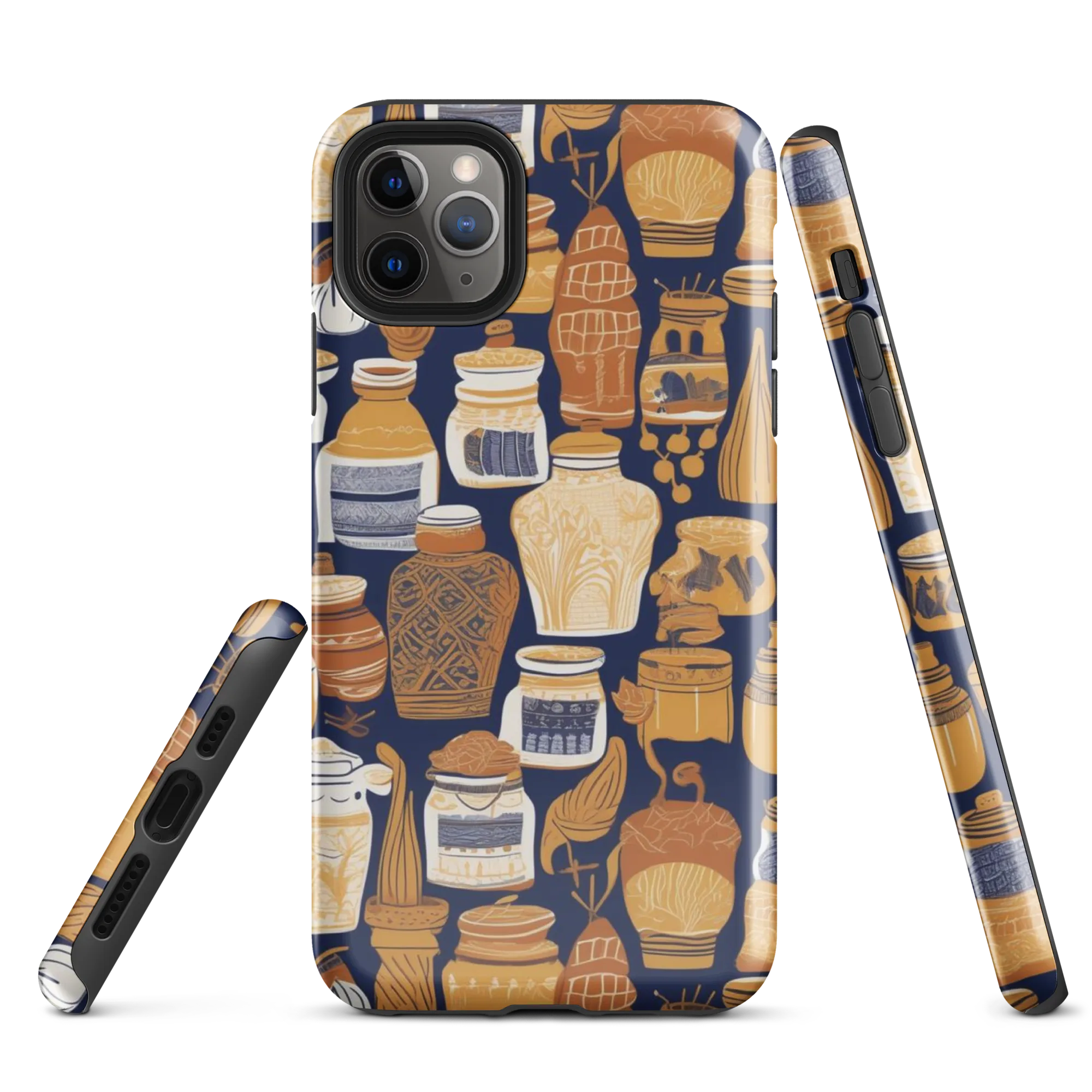 Cobalt Curio on Tough Case for iPhone® — Front